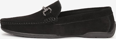 Kazar Moccasins in Black / Silver, Item view