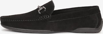 Kazar Moccasin in Black: front