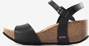 Bayton Sandals 'Maya' in Black: front