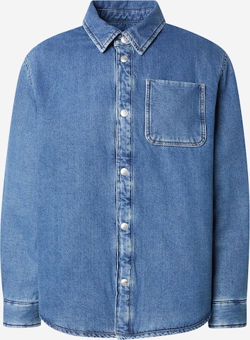 Calvin Klein Jeans Välikausitakki värissä sininen: etupuoli