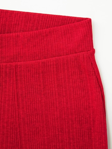 Alexa Dash Wide leg Broek in Rood