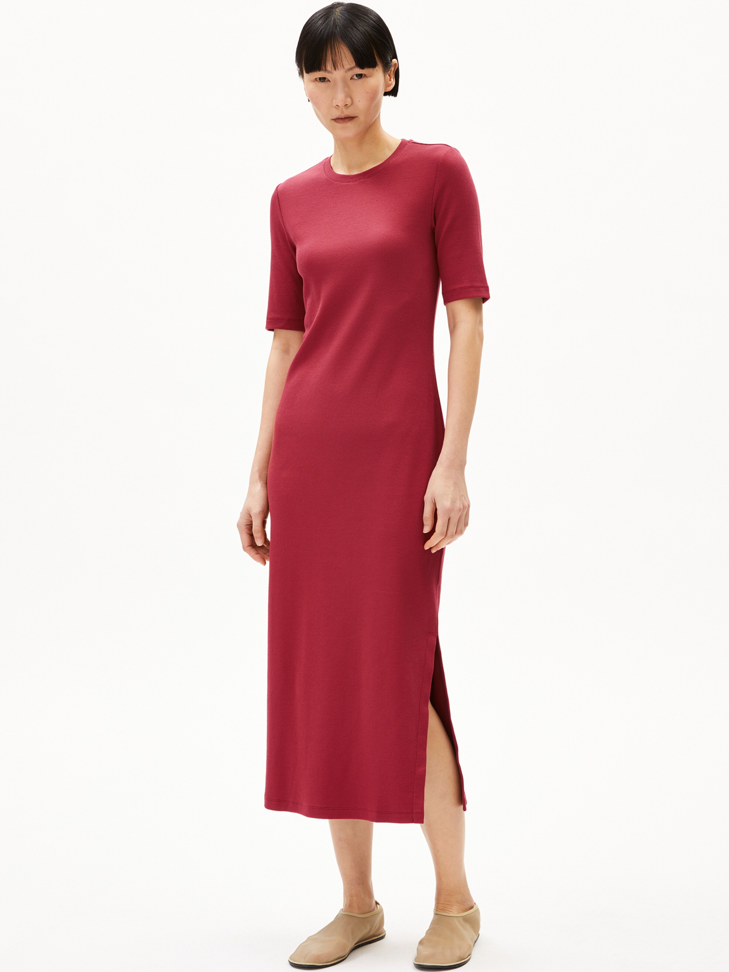 ARMEDANGELS Dress in Red: front