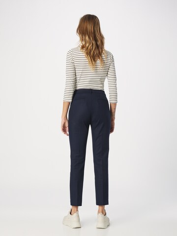 Coupe slim Pantalon à plis 'LAKYTHIA' Lauren Ralph Lauren en bleu