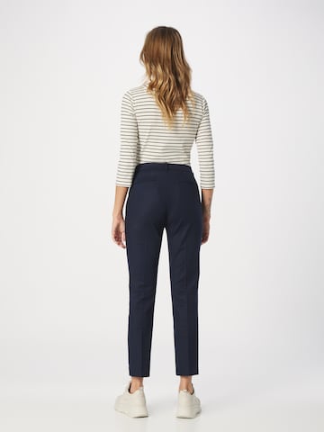 Lauren Ralph Lauren - Slimfit Calças com vincos 'LAKYTHIA' em azul