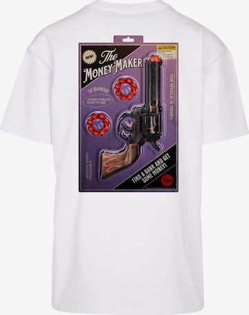 Mister Tee - Camisa 'Money Maker' em branco