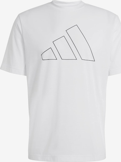 ADIDAS PERFORMANCE Toiminnallinen paita koossa S värissä musta / valkoinen, Tuotenäkymä