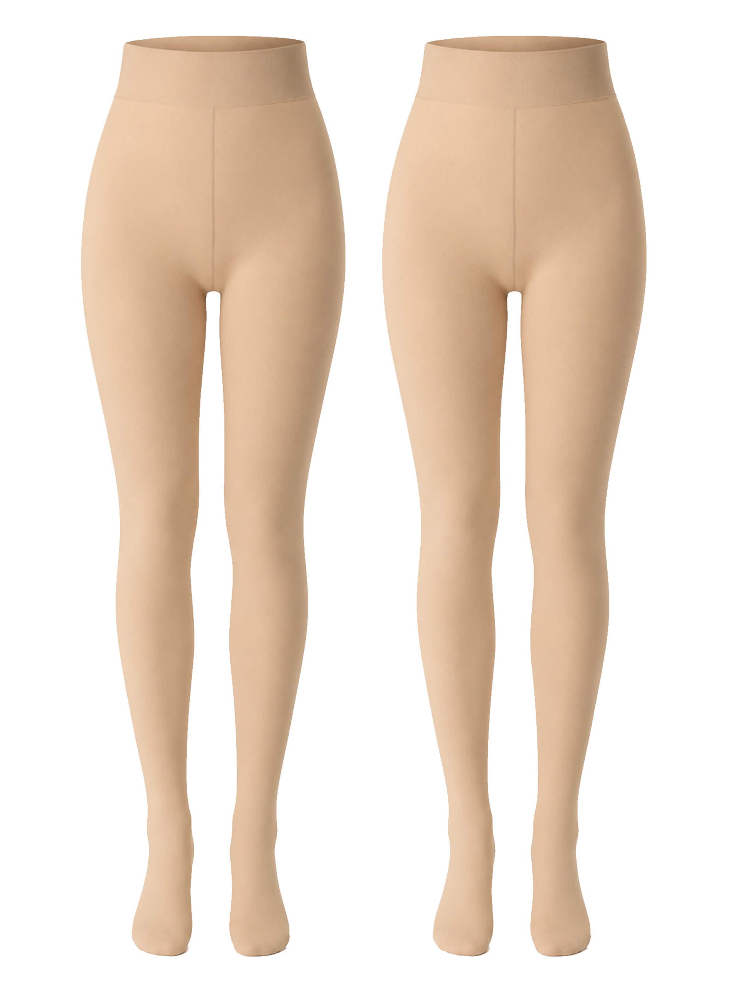 Collant MEETWEE en beige : devant