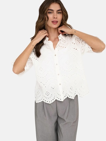 ONLY Halenka 'Camicia' – bílá: přední strana