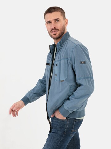 CAMEL ACTIVE Bomberjacke mit Stehkragen in Blau