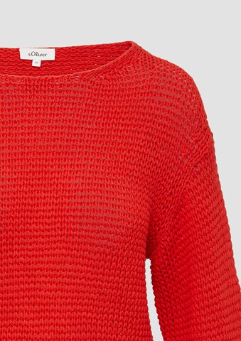 s.Oliver Pullover in Rot