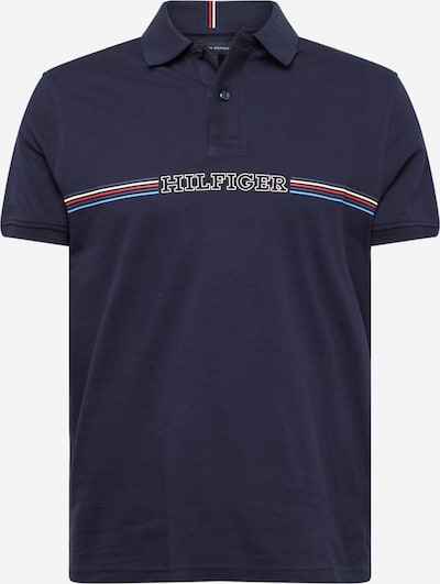 TOMMY HILFIGER T-Krekls, krāsa - tumši zils / jūraszils / sarkans / balts, Preces skats