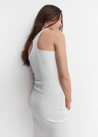 Robe 'Lia' MANGO en blanc