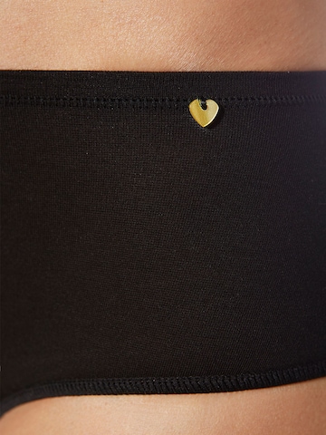 zd ZERO DEFECTS Boyshorts 'Circe soy fiber hipster panties' in Black