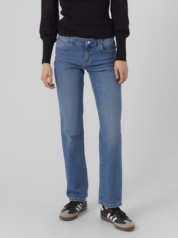 VERO MODA Regular Jeans 'Laney' in Blauw: voorkant