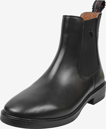 Crickit Chelsea Boot ' ALEXIA ' in Schwarz: Vorderseite