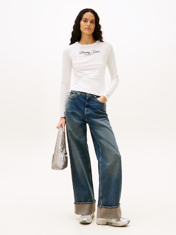 Tommy Jeans Футболка 'ESSENTIAL' в Белый