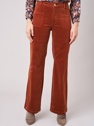 Bootcut Pantalon Deeluxe en rouge