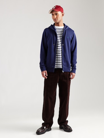 Hackett London Sweatjakke 'CLASSIC' i blå