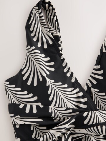 Next Bustier Strój kąpielowy w kolorze czarny