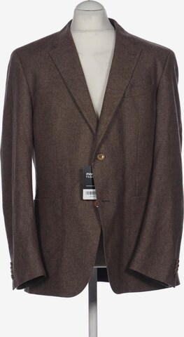 Tommy Hilfiger Tailored Suit Jacket in L-XL in Brown: front
