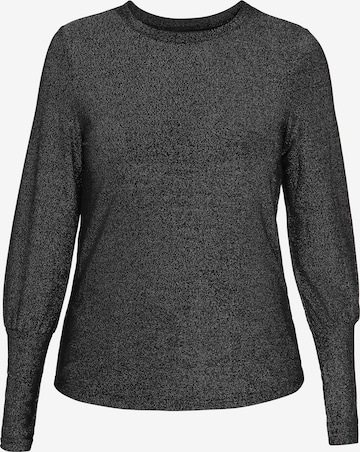 T-shirt RISA en noir : devant