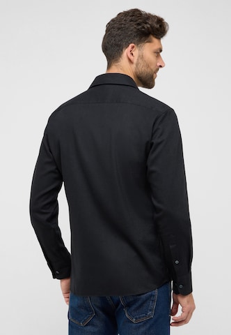 ETERNA Regular fit Business shirt in Black
