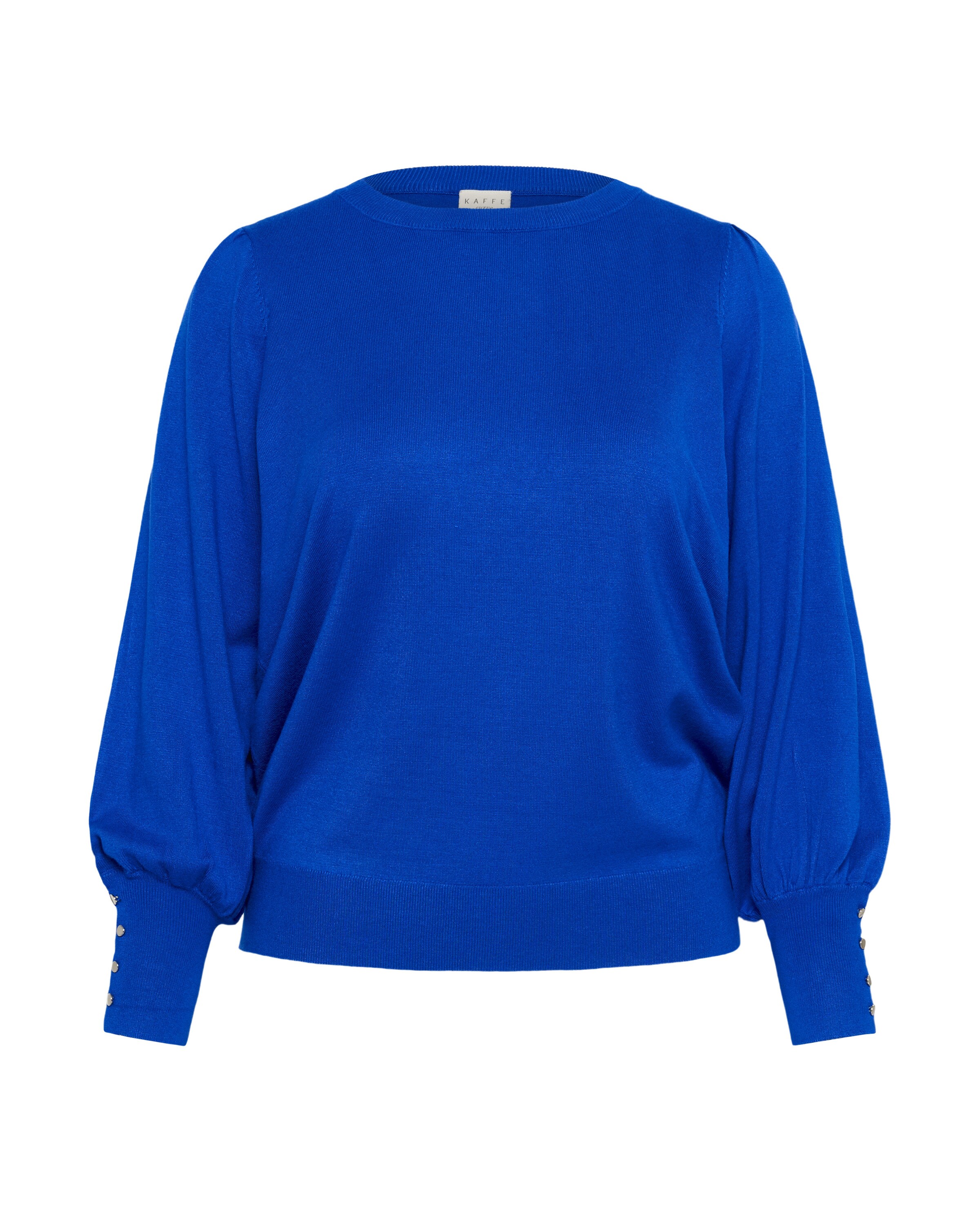 KAFFE CURVE Pullover 'Lizzy' in Blau: Vorderseite