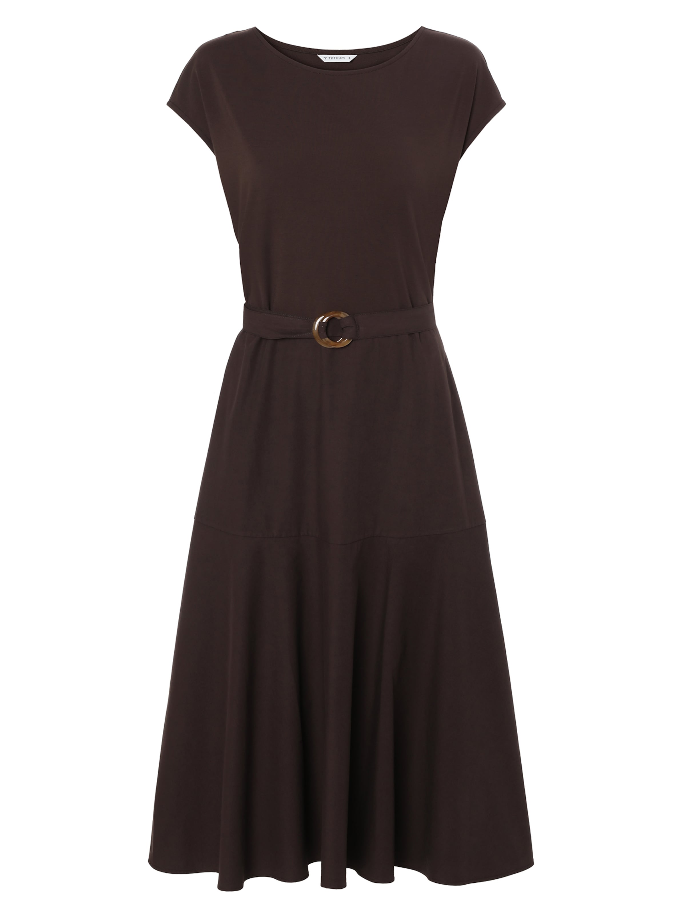 TATUUM - Vestido 'Akor' em castanho: frente