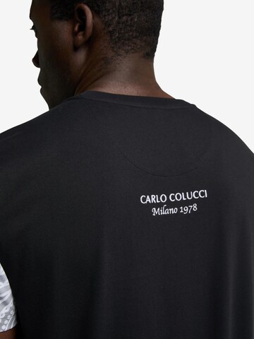 T-Shirt 'De Checchi' Carlo Colucci en noir