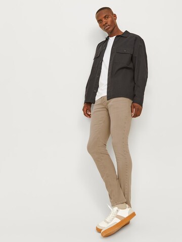 Coupe slim Jean 'Glenn' JACK & JONES en beige