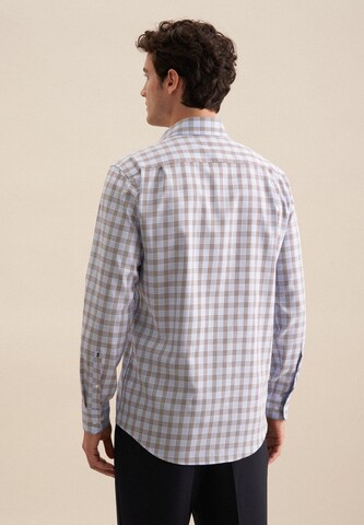 SEIDENSTICKER Comfort fit Business shirt ' Comfort ' in Blue