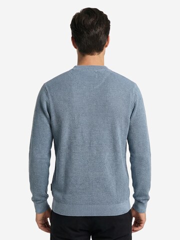 CASAMODA Knit Cardigan 'Basic' in Blue