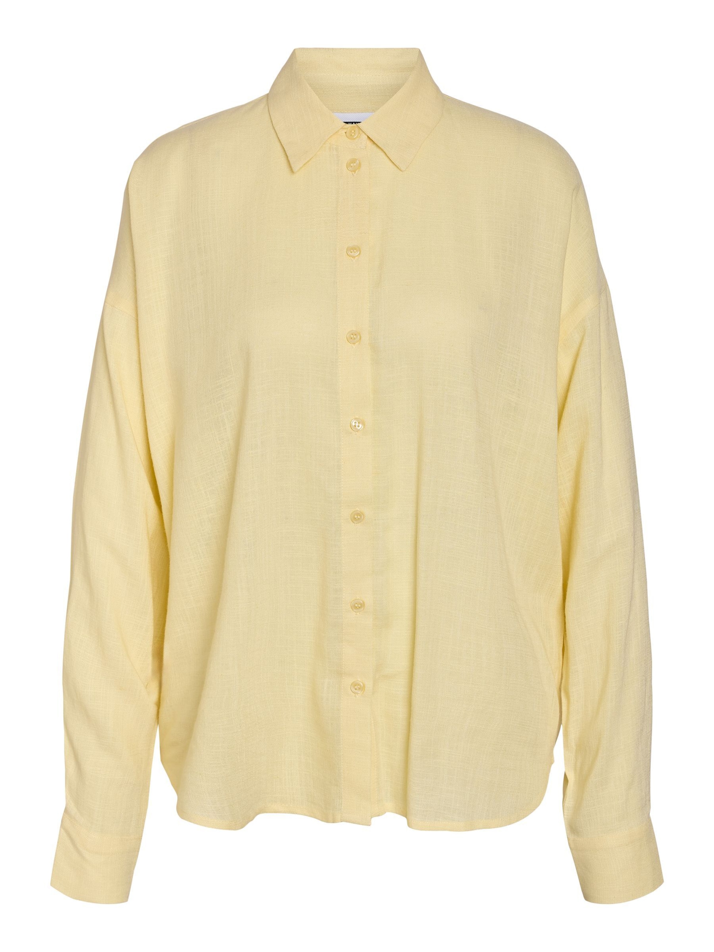 Noisy may Blouse in Yellow: front