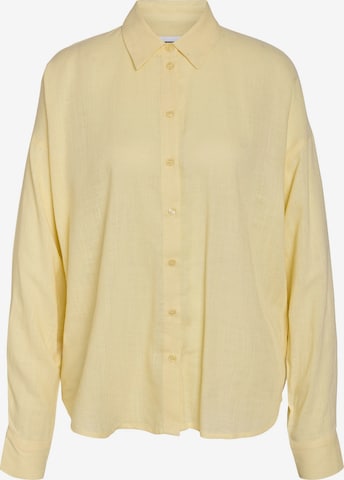 Noisy may Blouse in Yellow: front