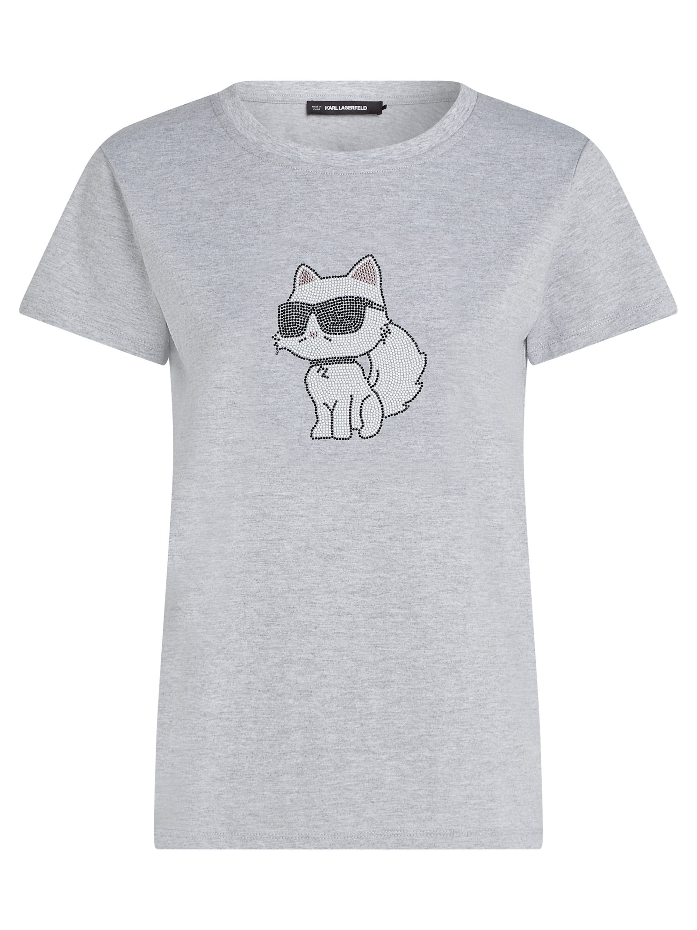 Karl Lagerfeld Shirt in Grijs: voorkant