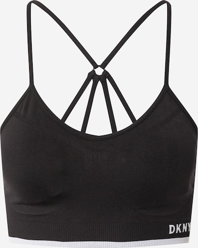 DKNY Performance Sports Bra in Black / White, Item view