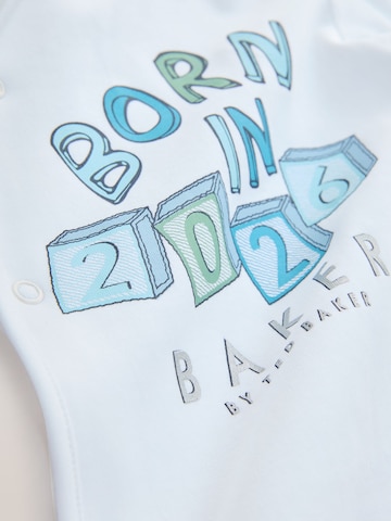 Pyjama 'Born In 2026' Baker by Ted Baker en blanc