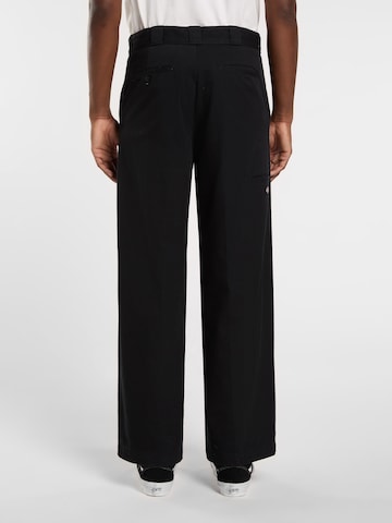 DICKIES Loosefit Pantalon in Zwart