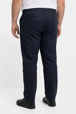 Men Plus Regular Broek in Blauw