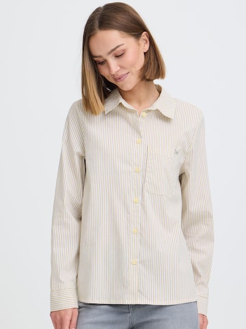 Camicia da donna ' OXFanny ' di Oxmo in blu: frontale