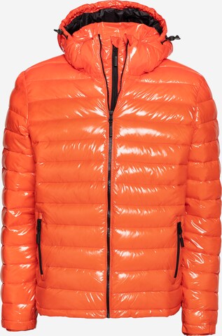 Superdry Regular fit Tussenjas in Oranje: voorkant