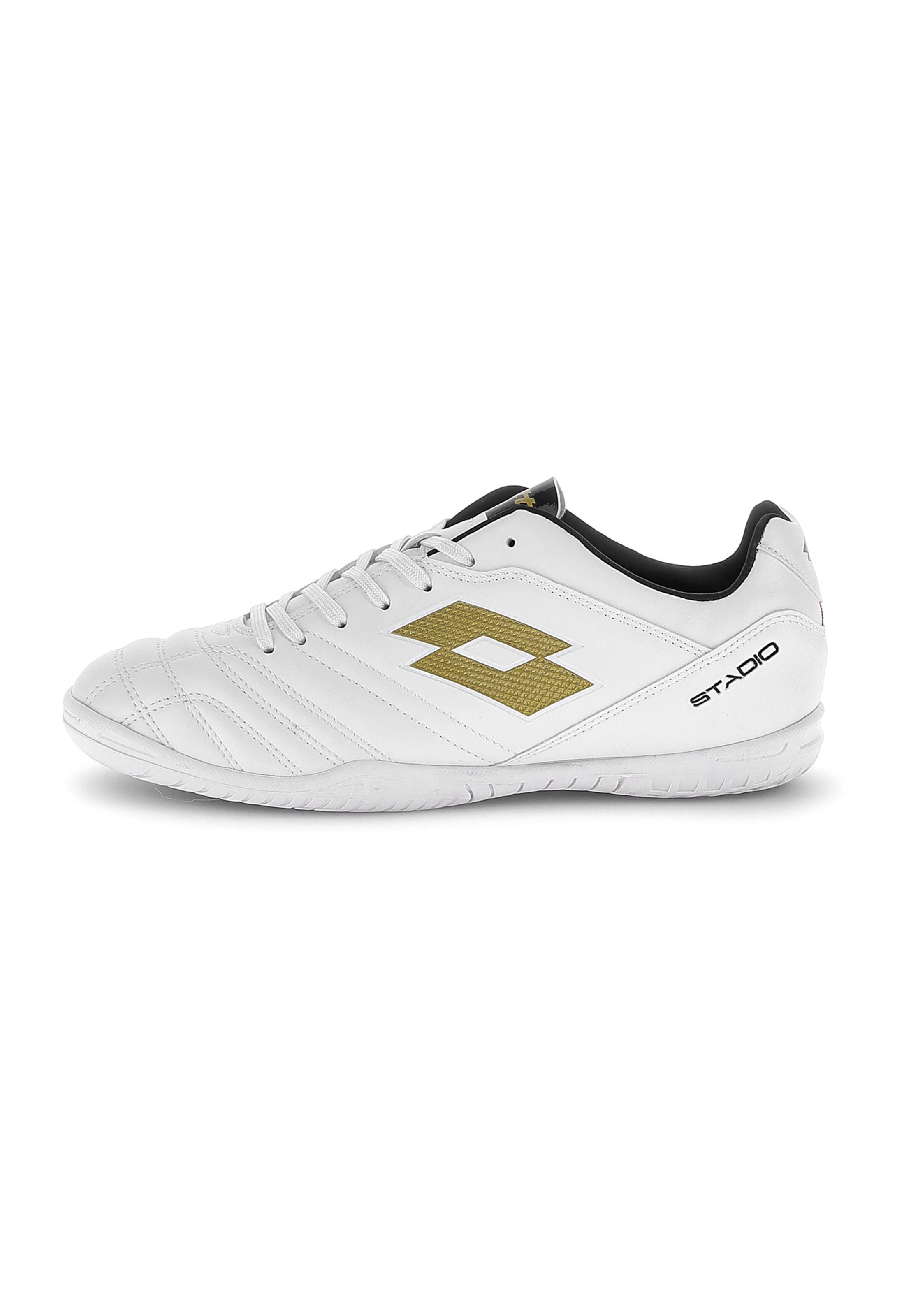 Chaussure de foot 'Stadio 705 II' LOTTO en blanc : devant