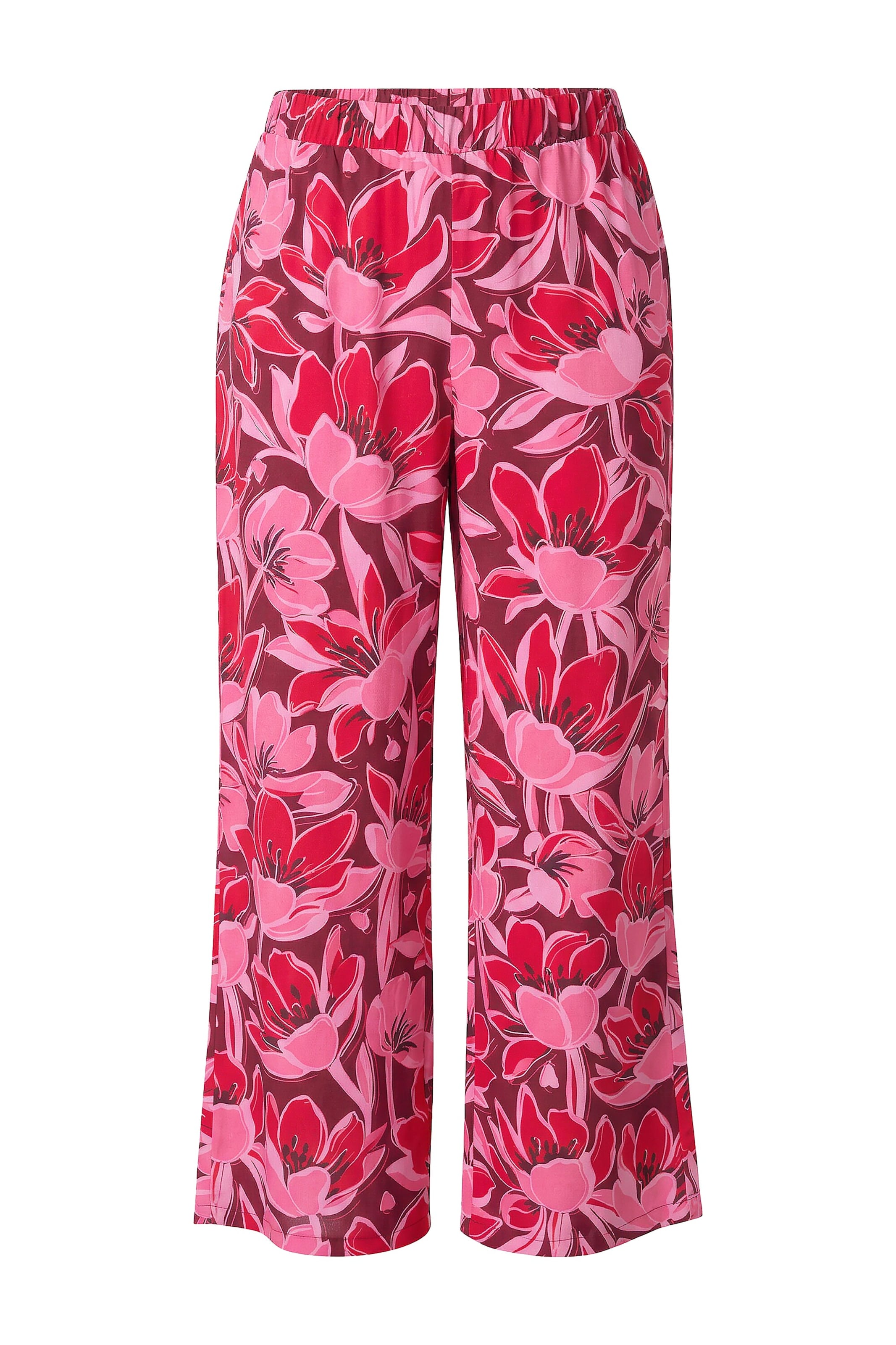 MIAMODA Wide leg Trousers in Mixed colours: front