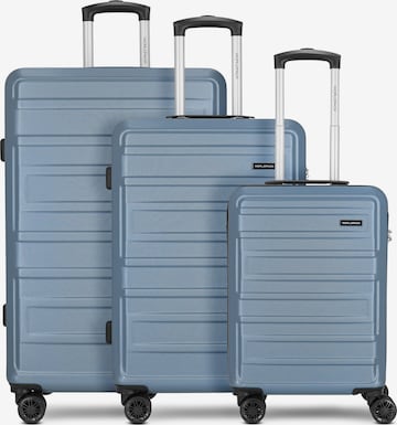 Worldpack Kofferset 'New York 2.0' in Blauw: voorkant