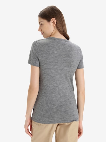 ICEBREAKER Funkcionalna majica 'Scoop Plume' | siva barva