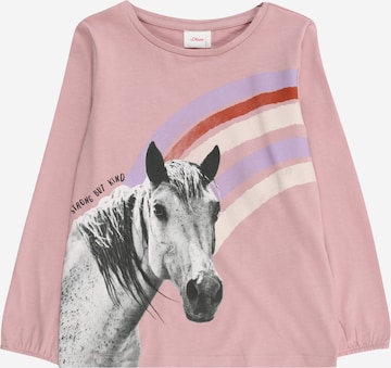 s.Oliver Shirt in Pink: front
