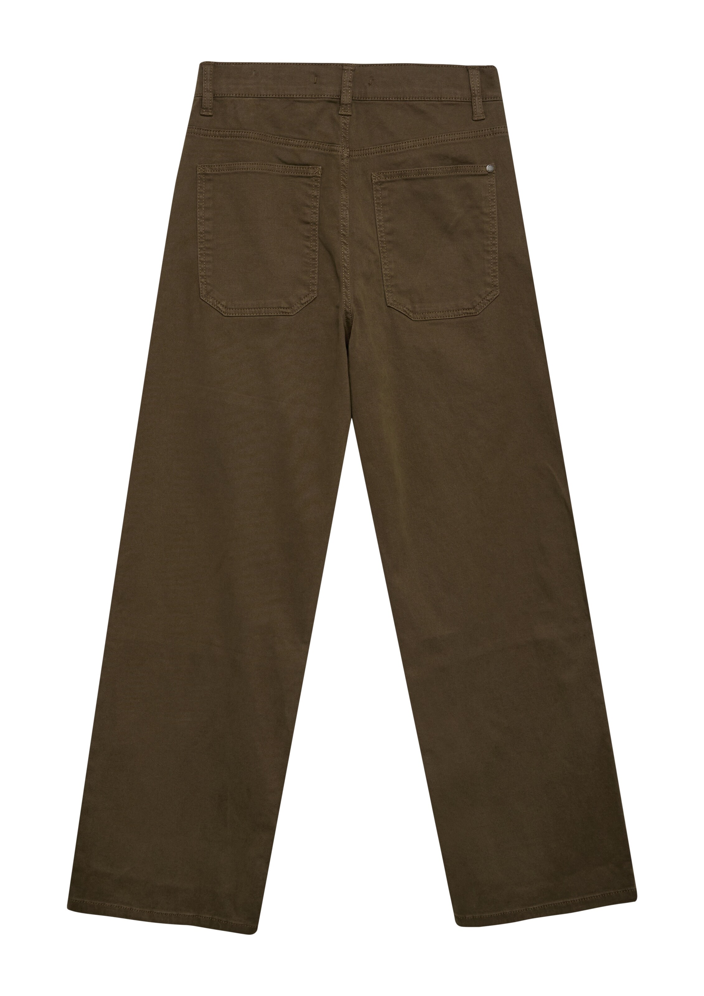s.Oliver Wide Leg Hose in Braun