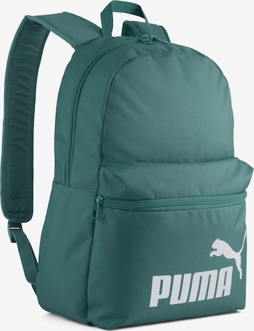 PUMA Backpack 'Phase' in Green: front