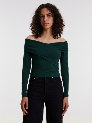 EDITED Shirt 'Sandra' in Groen: voorkant