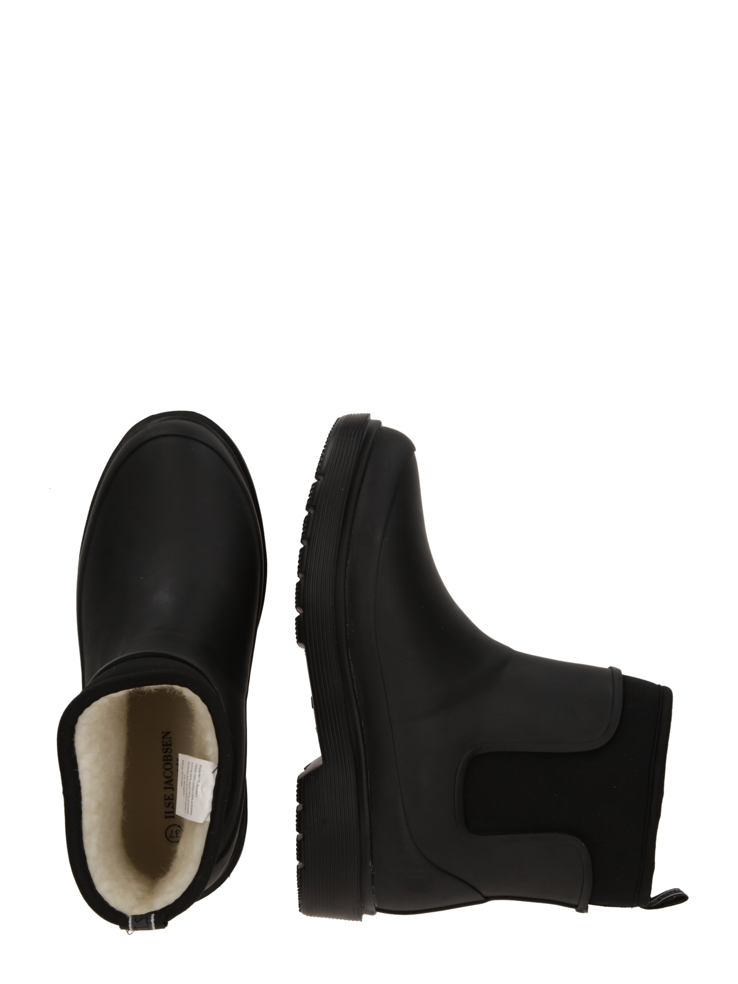 ILSE JACOBSEN Gumicsizmák - fekete